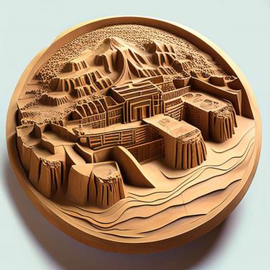 3D model Masada (STL)